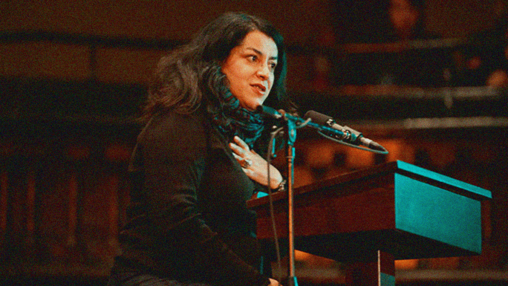 Marjane Satrapi at&nbsp;Babel